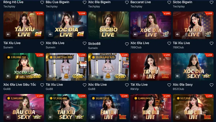 Sảnh Live Casino RikBet Đẳng Cấp Thượng Lưu Với Dealer Người Thật